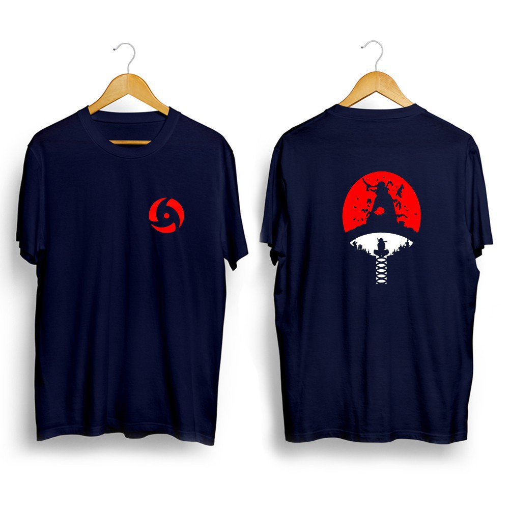 Jual Kaos Baju Clain Uchiha Naruto Anime Boruto Sasuke Madara Itachi