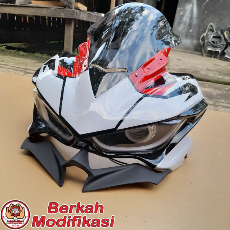 Jual Headlamp R Lampu Proji Lis Lampu Visor Winglet Visor Pnp Yamaha