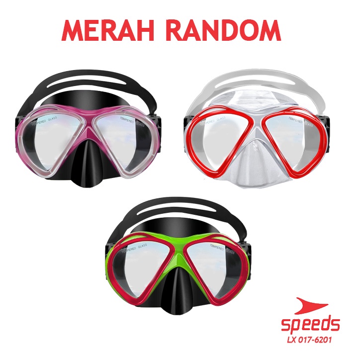 Jual Speeds Snorkel Snorkling Alat Selam Diving Karet Mask Snorkle Set