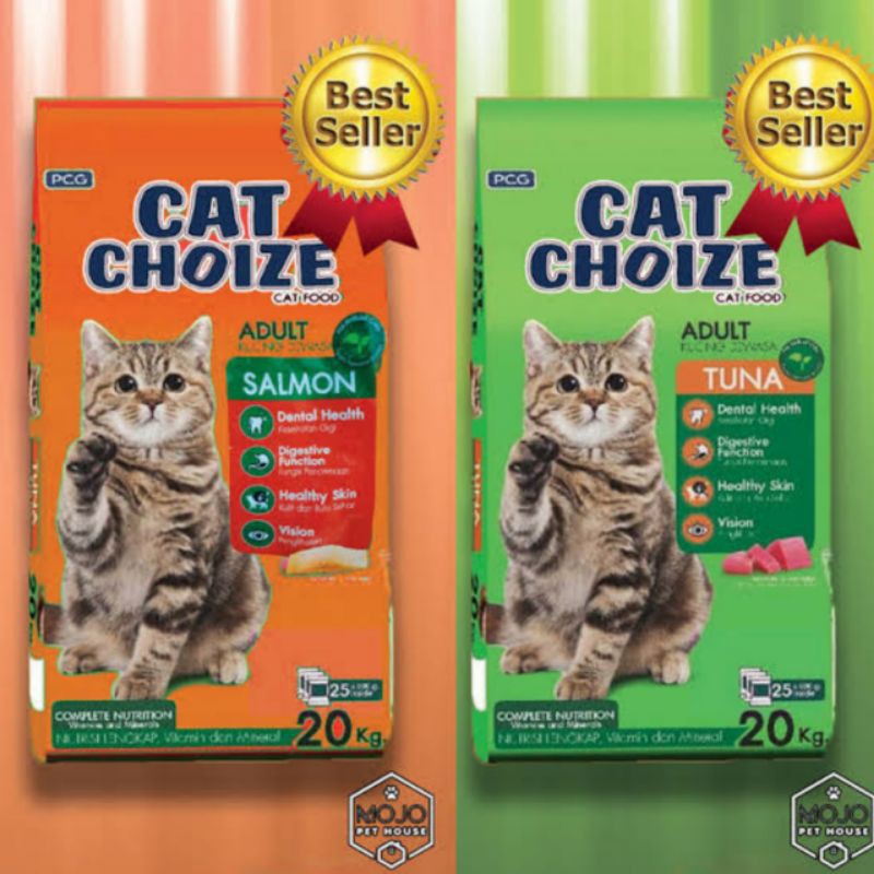 Jual Ekspedisi Makanan Kucing Cat Choize Salmon Tuna Paket 10pcs