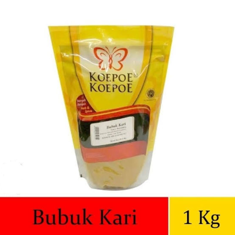 Jual Koepoe Koepoe Bubuk Kari 1kg Bumbu Kare 1kg Shopee Indonesia