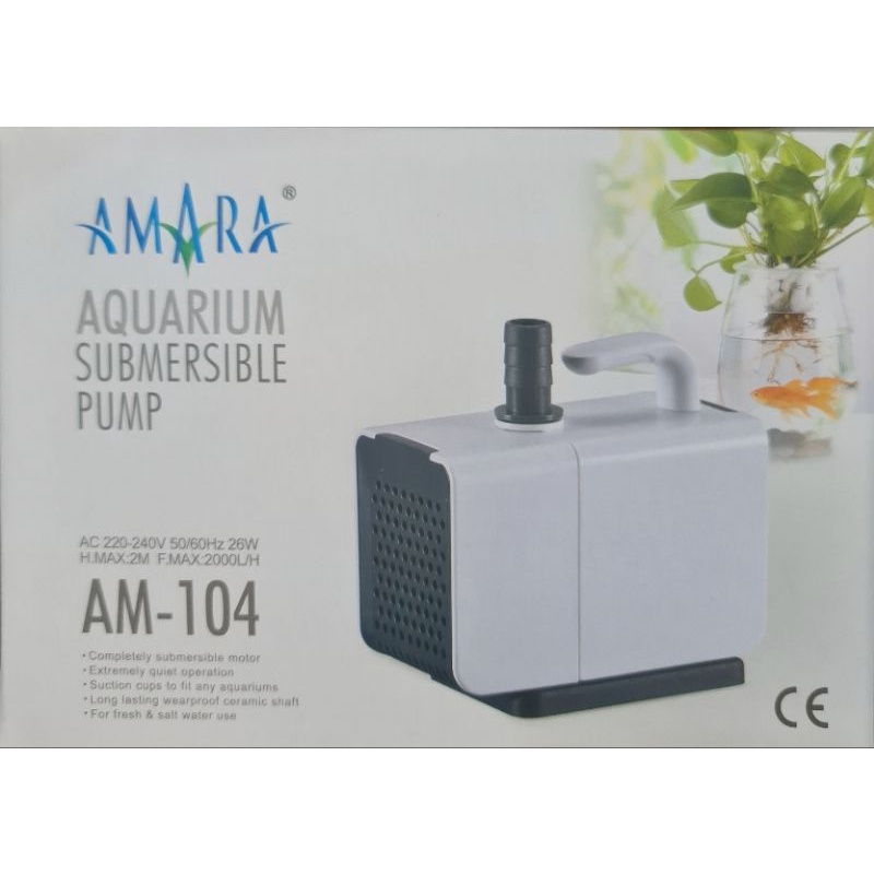 Jual Pompa Air Aquarium Power Head Amara AM104 Amara AM 104 Low Watt