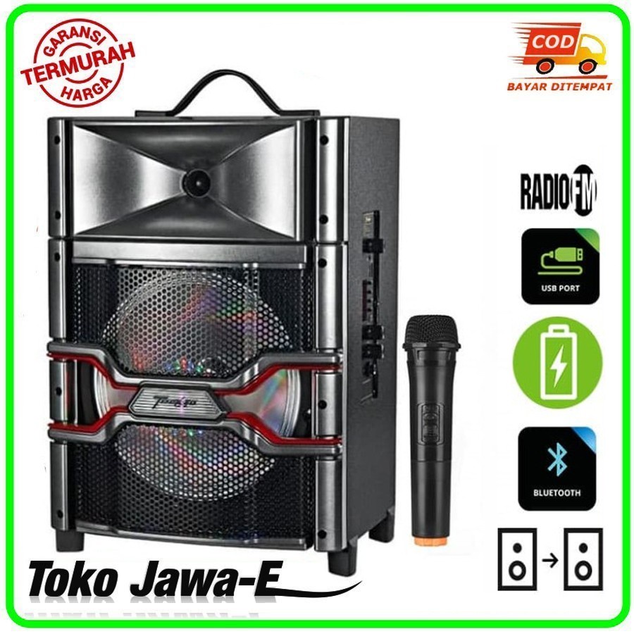 Jual GMC TECKYO 779C Speaker Portable Pengeras Suara Portable BLUETOOTH