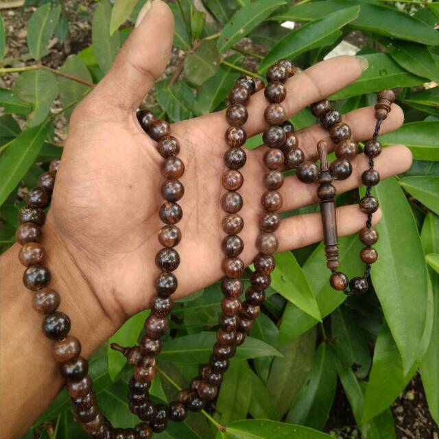 Jual Tasbih Kayu Gaharu Buaya Grade A Dim Mm Shopee Indonesia