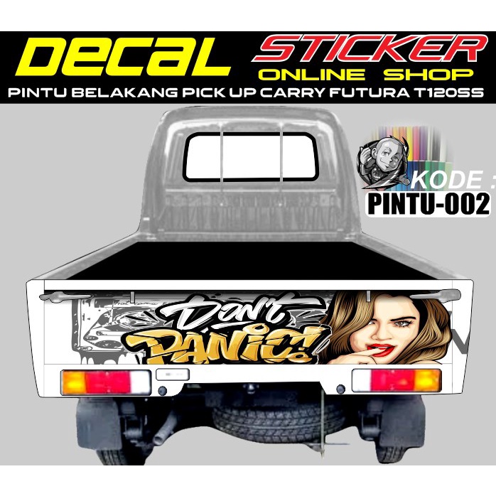 Jual Stiker Mobil Carry Fultura L T Ss Pick Up Decal Sticker