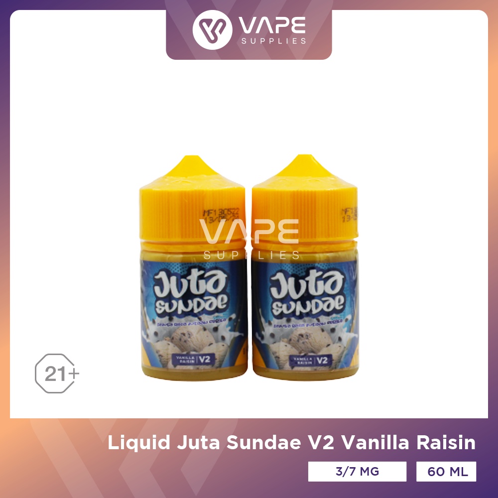 Jual Liquid Juta Sundae V Vanilla Raisin Ml By Rsr Brew X Vape Boss