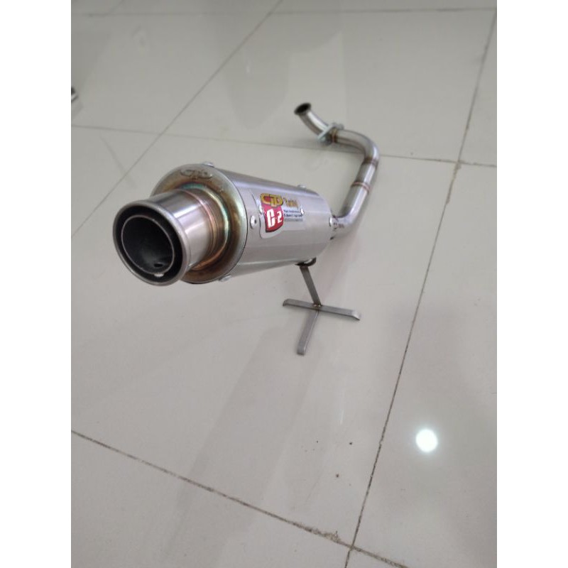 Jual CLD KNALPOT CLD C2 BULAT LEHER ATAS SAMPING Shopee Indonesia