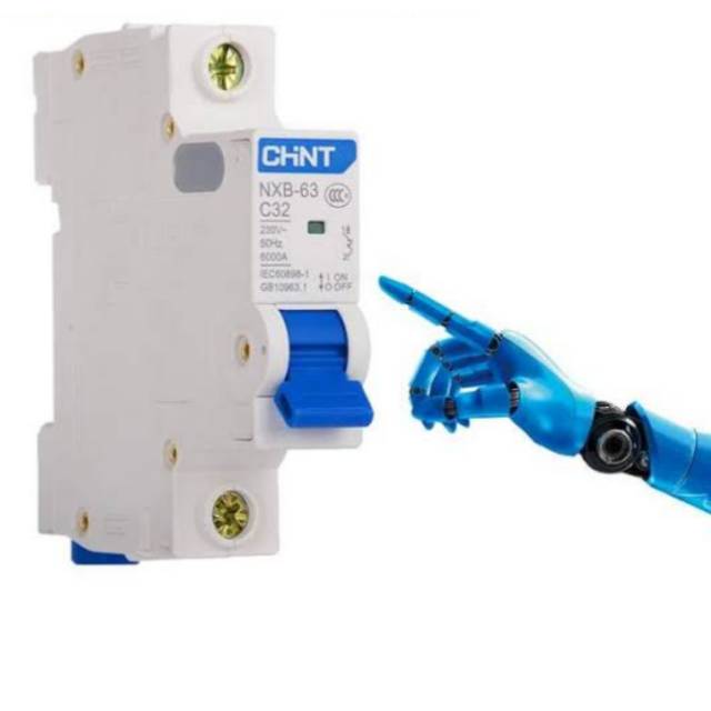 Jual MCB CHINT NXB 63 6ka 1Phase 32A Shopee Indonesia