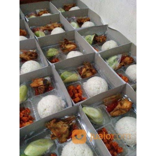 Jual NASI BOX 6 Isian HALAL Shopee Indonesia