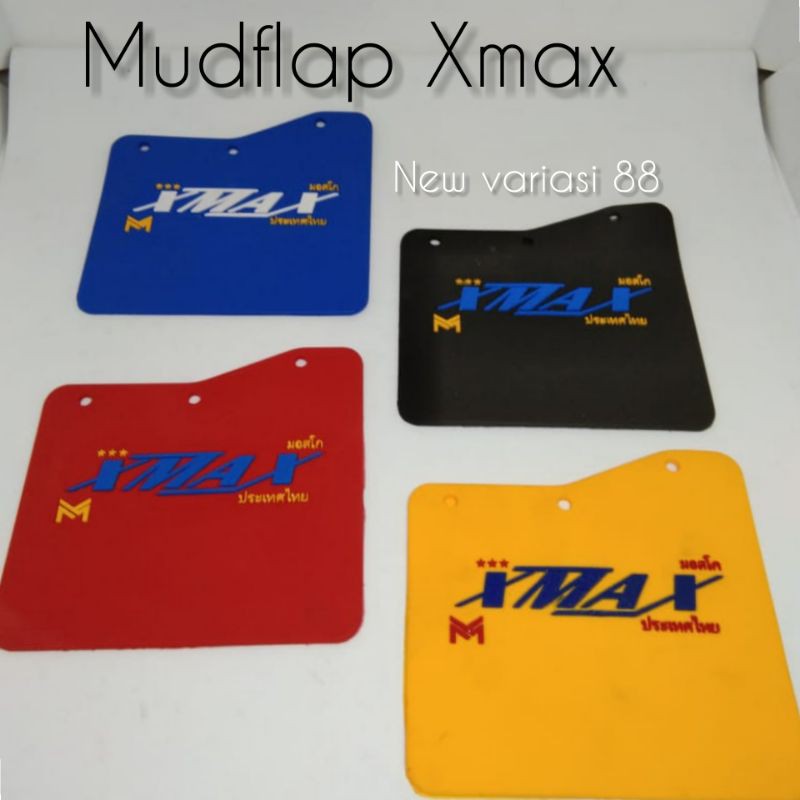 Jual Mudflap Thailand Xmax Karet Penahan Lumpur Kolong Spakbor Motor