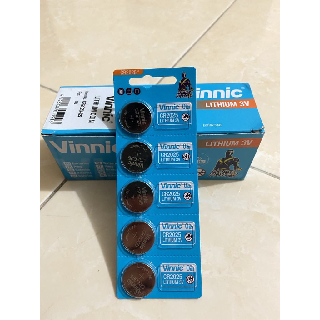 Jual Battery Baterai Batre Vinnic Cr Cr V Shopee Indonesia