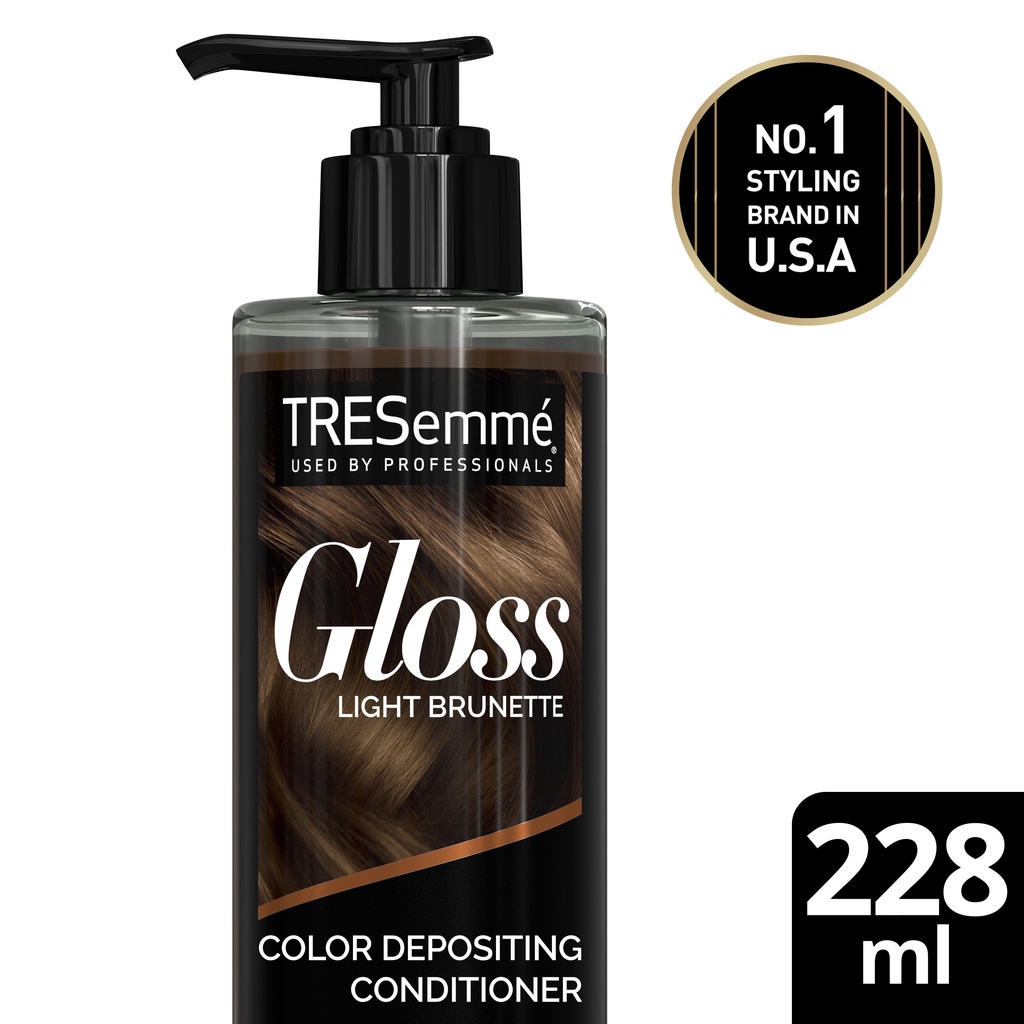 Jual Tresemme Color Gloss Conditioner Light Brunette Perawatan Rambut Berwarna 228ml Shopee
