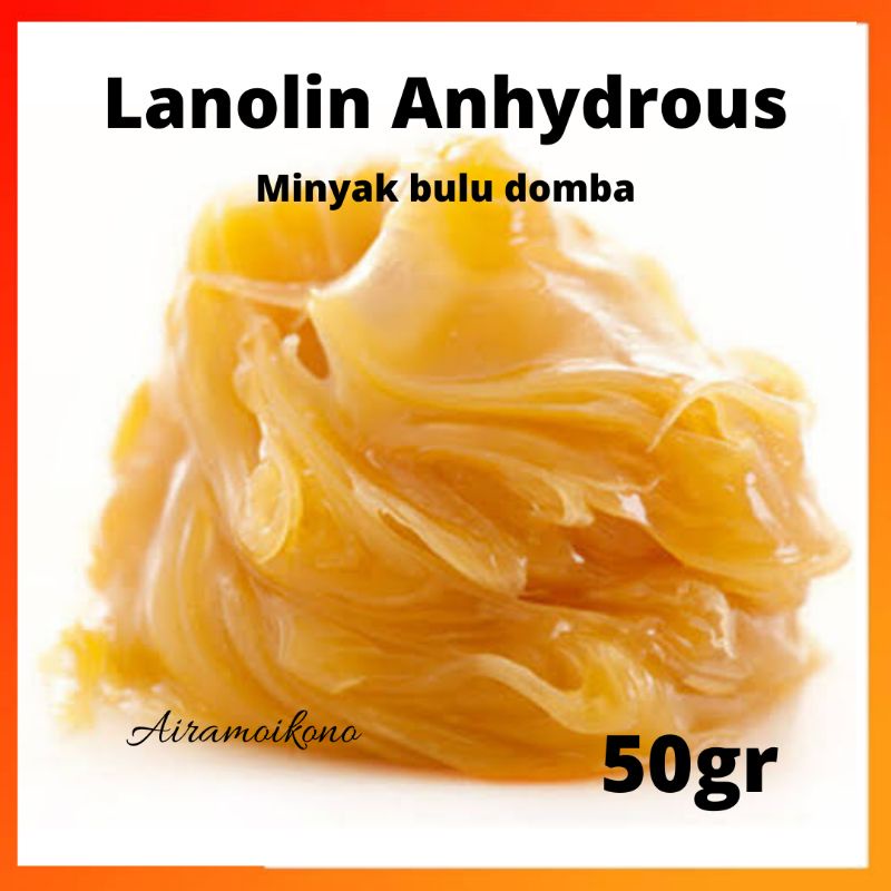 Jual LANOLIN ANHYDROUS MINYAK BULU DOMBA 50GR Shopee Indonesia