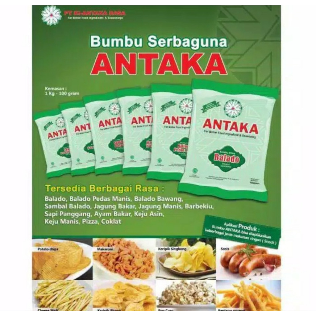 Jual Antaka Bumbu Tabur Gr Murah Bbq Barbeque Balado Keju Jagung