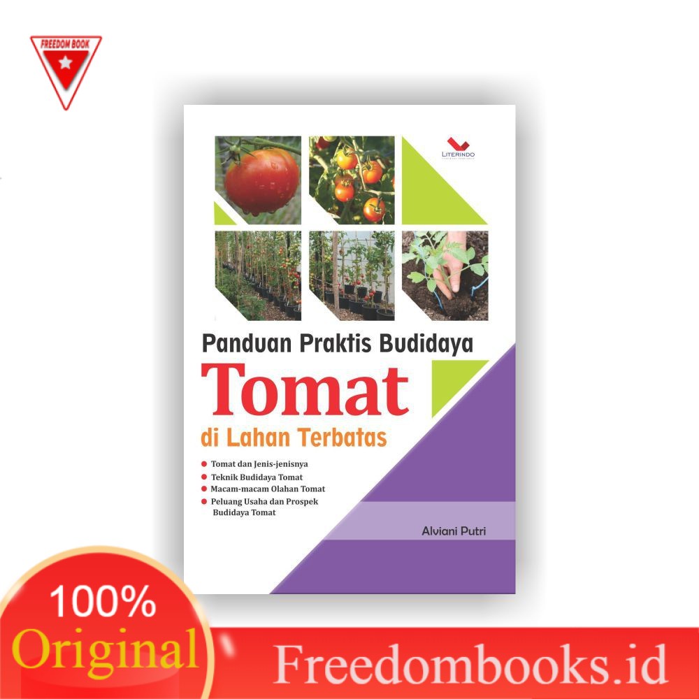 Jual Buku Panduan Praktis Budidaya Tomat Di Lahan Terbatas Shopee