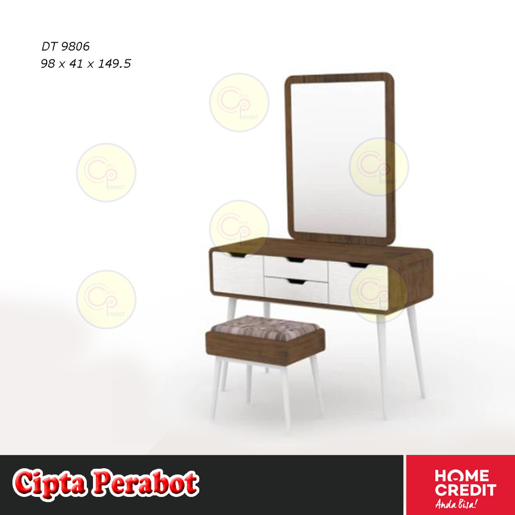 Jual Meja Rias Scandinavian Minimalis Dressing Table Ds Expo