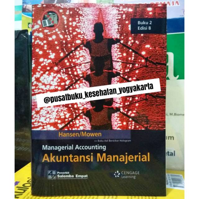 Jual Akuntansi Manajerial Jilid 2 Edisi 8 Hansen Mowen KUALITAS NO 1