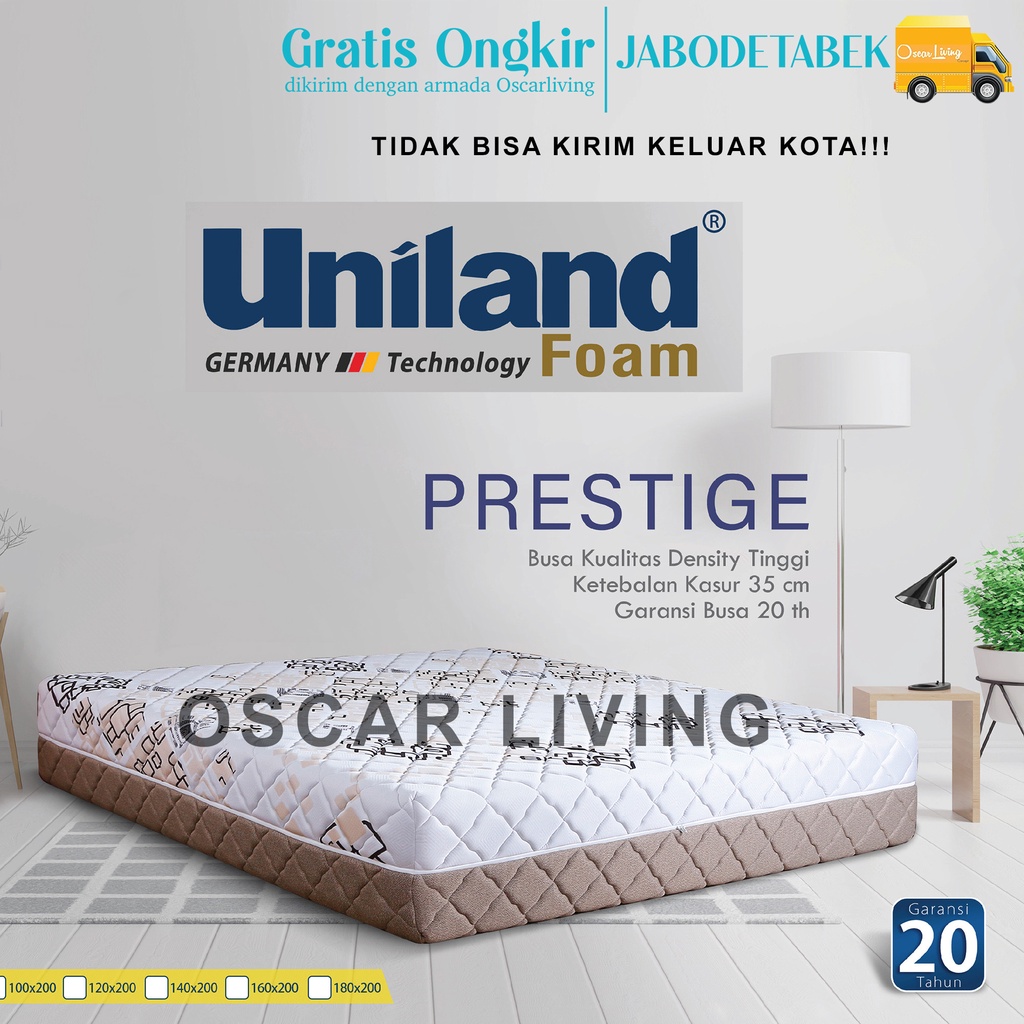 Jual Uniland Foam Prestige Kasur Busa Super Tebal Cm Hanya Kasur