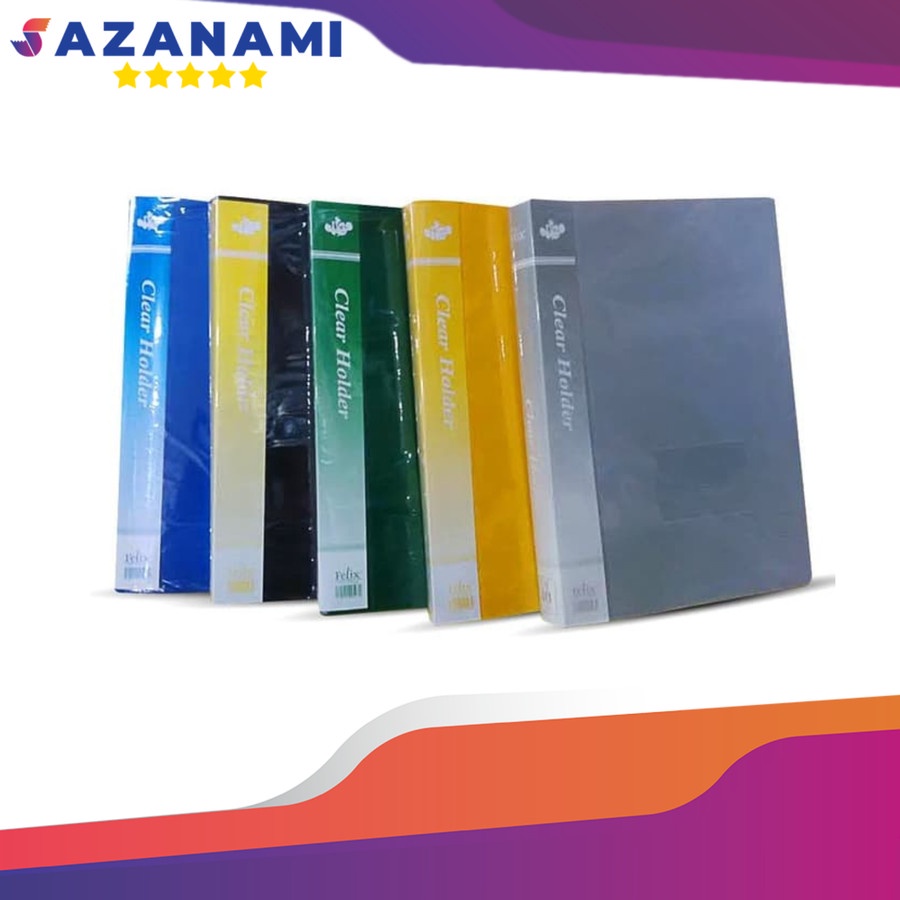 Jual CLEAR HOLDER F4 20 MAP HOLDER FOLIO ORBIT Shopee Indonesia