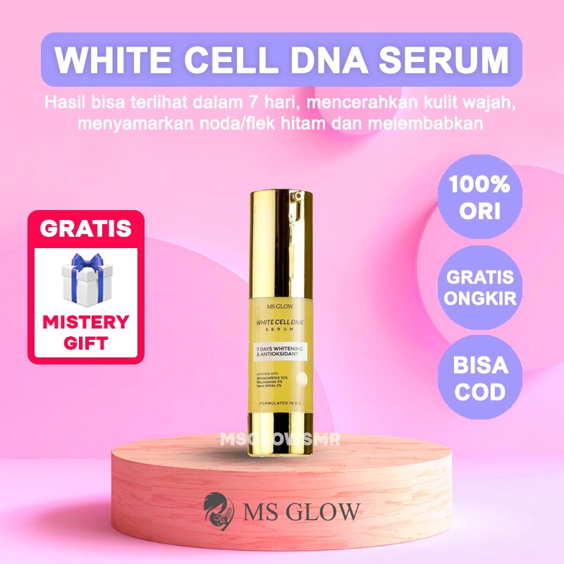 Jual Ms Glow White Cell DNA Serum Original Msglow Samarinda Balikpapan