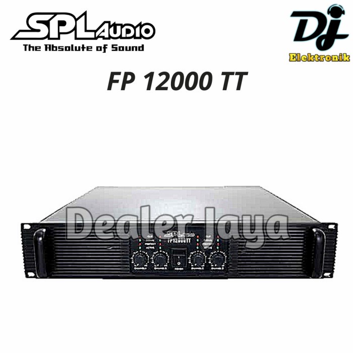 Jual Power Amplifier SPL Audio FP 12000 TT FP12000 4 Channel