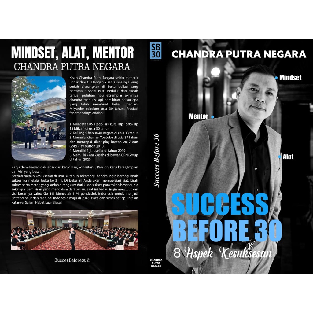 Jual Original Book Buku Success Before Ttd Chandra Putra Negara