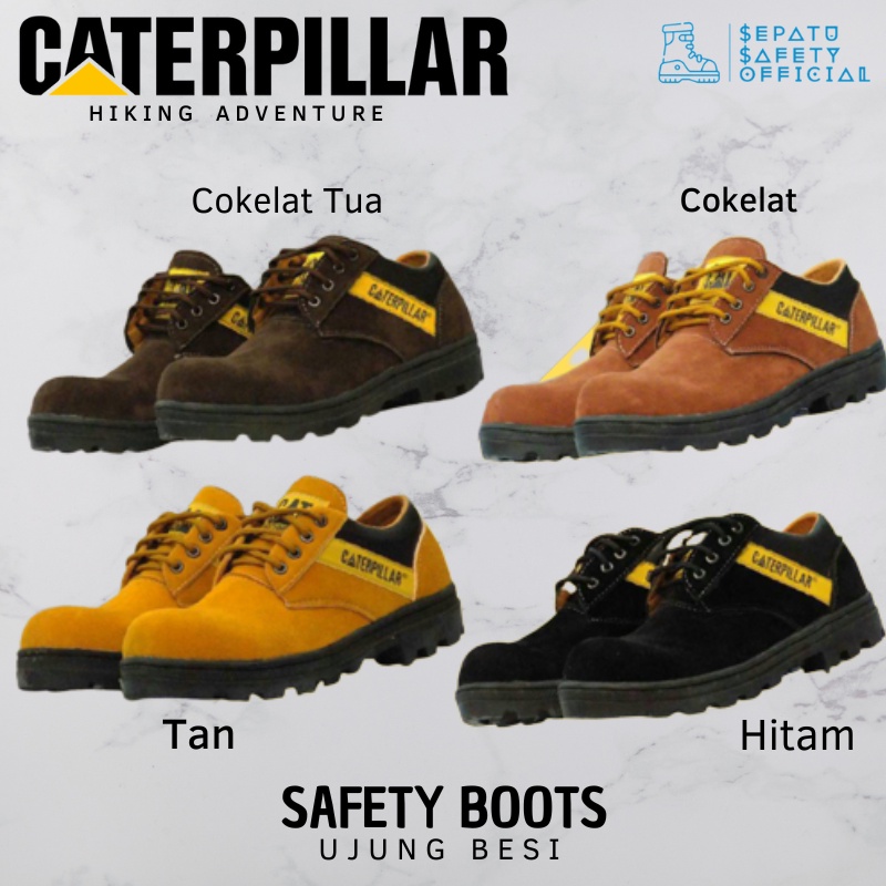 Jual Gratis Ongkir Sepatu Boots Pria Caterpillar Sepatu Safety Boot