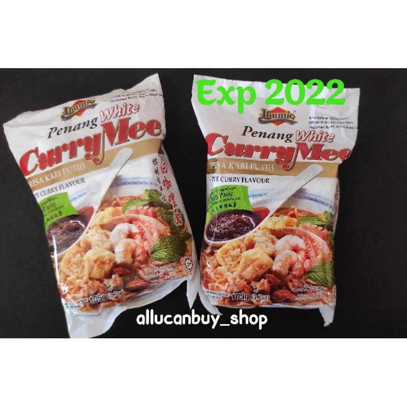 Jual Ibumie Penang White Curry Mee Halal Mie Kari Putih Penang