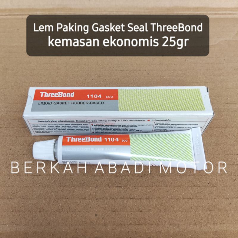 Jual Lem Gasket Paking Seal 25gram Asli Ori Threebond Liquid Perekat