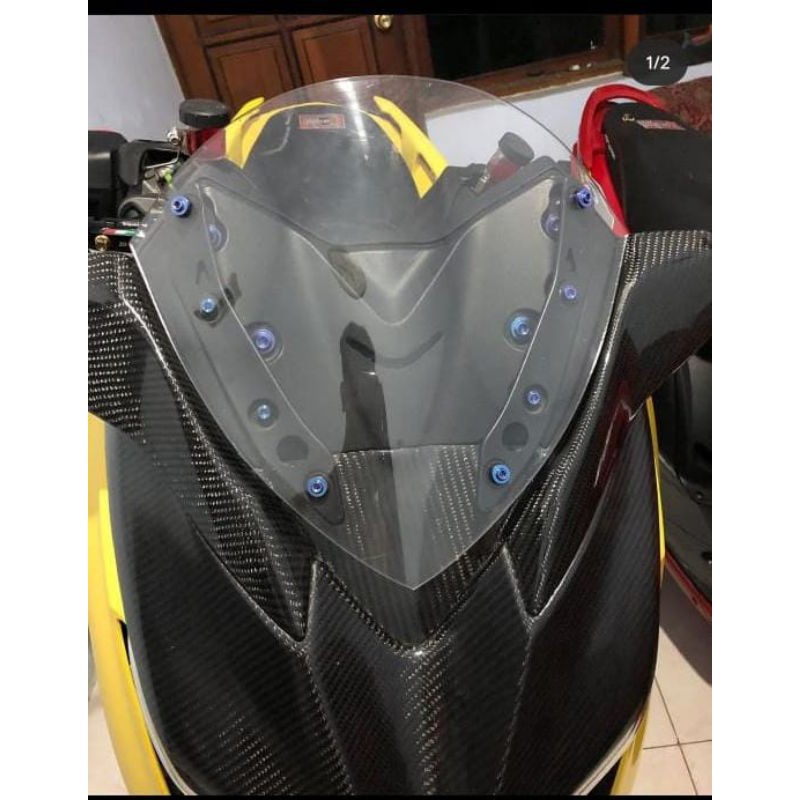 Jual Visor Winshield Xmax Malossi Visor Xmax Windhield Yamaha Xmax