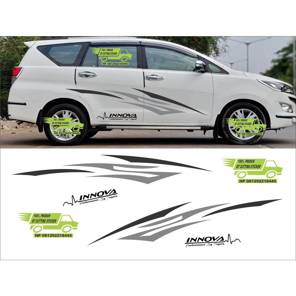 Jual Bt Sticker Innova Stiker Innova Sticker Toyota Innova Sticker