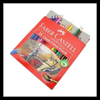 Jual Big Sale Jual Pensil Warna Kayu 24 Warna Faber Castell Classic Off