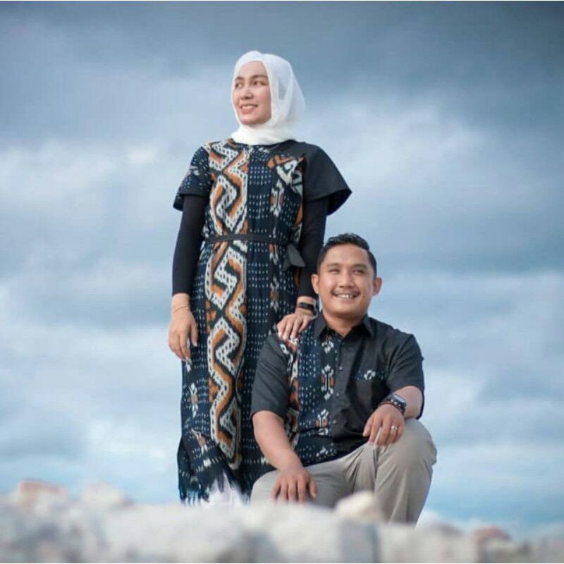 Jual Baju Tenun Couple Tenun Couple Prewedding Baju Sarimbit Dress