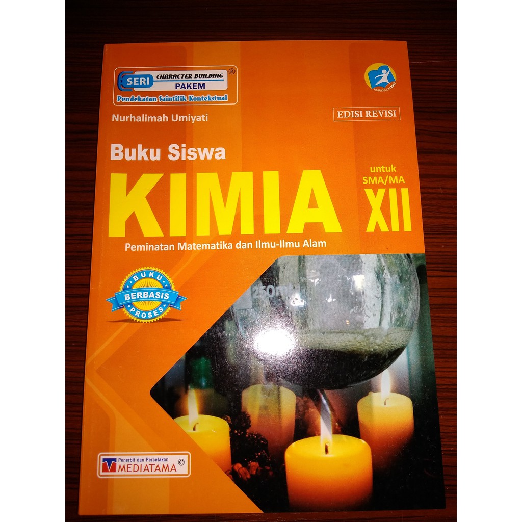 Jual Buku Siswa Kimia Kelas XII SMA MA Kelompok Peminatan IPA