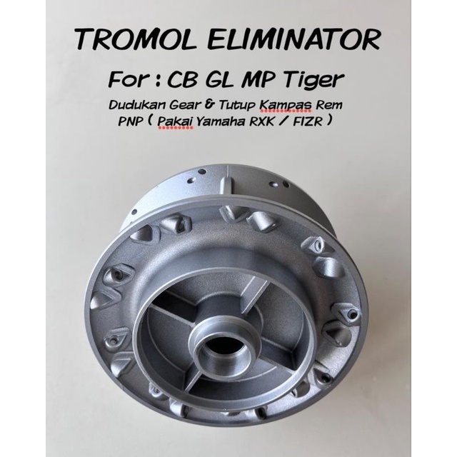 Jual Tromol Belakang Eliminator Original Ride It Pnp Tromol Belalang