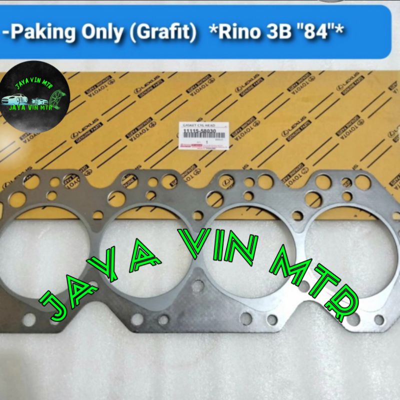 Jual Paking Only Gasket Cylinder Head Grafit Asbes Rino B Original