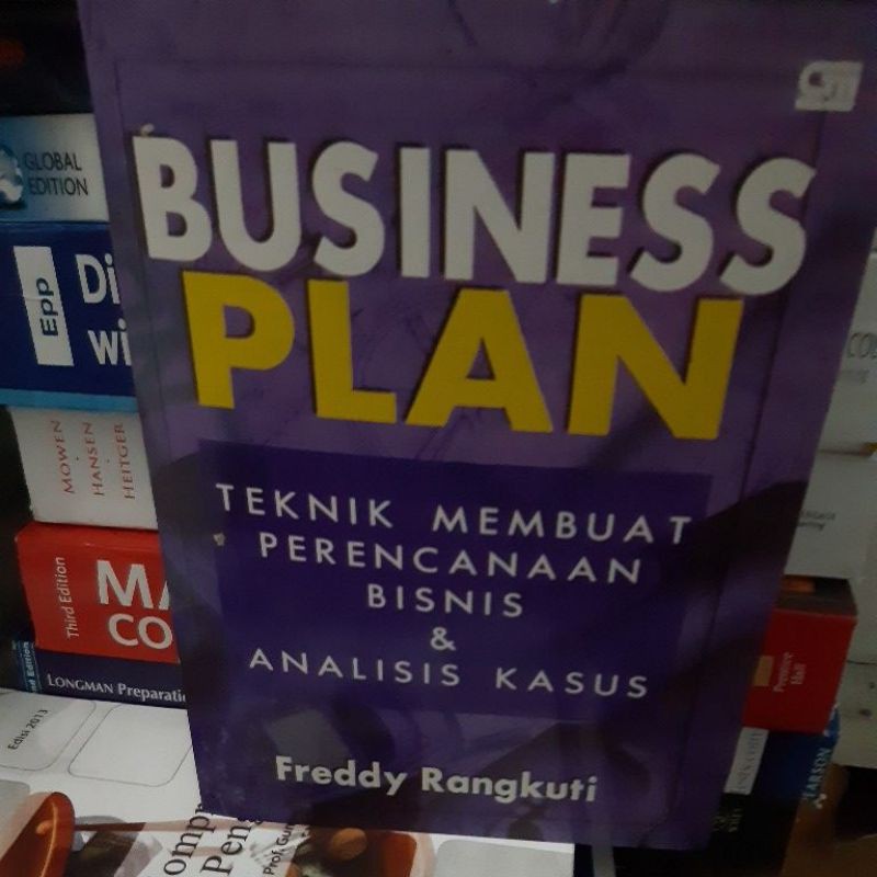 Jual BUSINIS PLAN TEKNIK MEMBUAT PERENCANAAN BISNIS ANALISIS KASUS