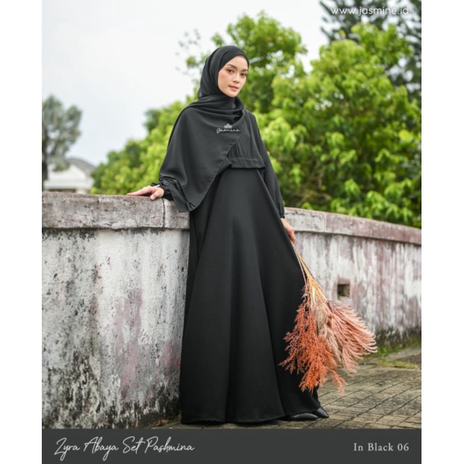 Jual Zyra Abaya By Jasmine Abaya Zira Jasmine Pasmina Terpisah