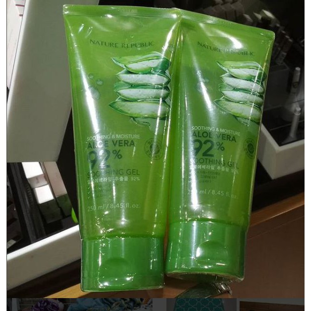 Jual Nature Republic Aloe Vera Gel Kemasan Tube Original Made In