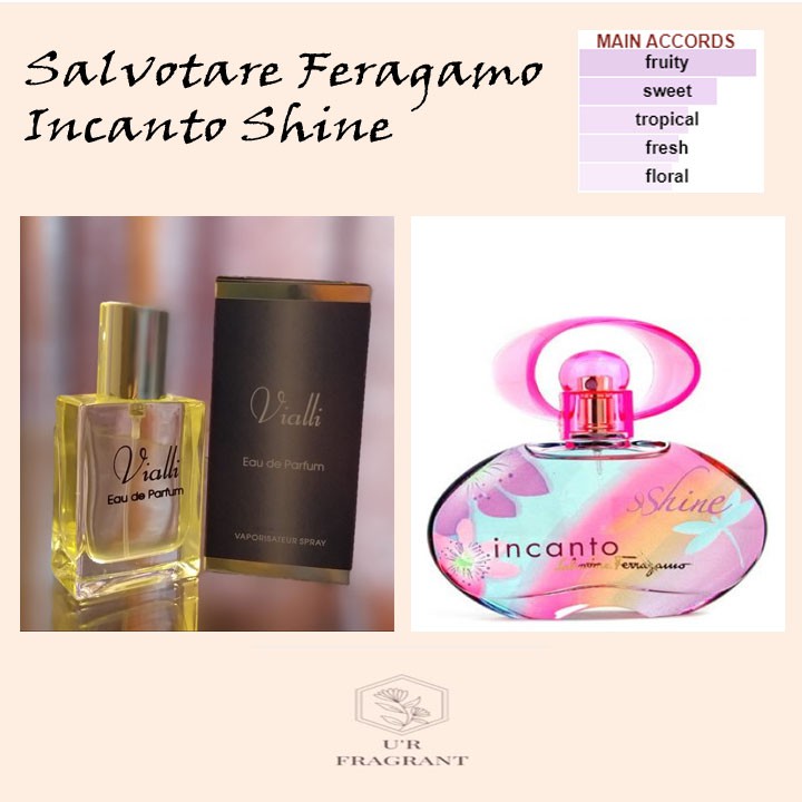 Jual Parfum Vialli Edisi Feragamo Incanto Shine Shopee Indonesia