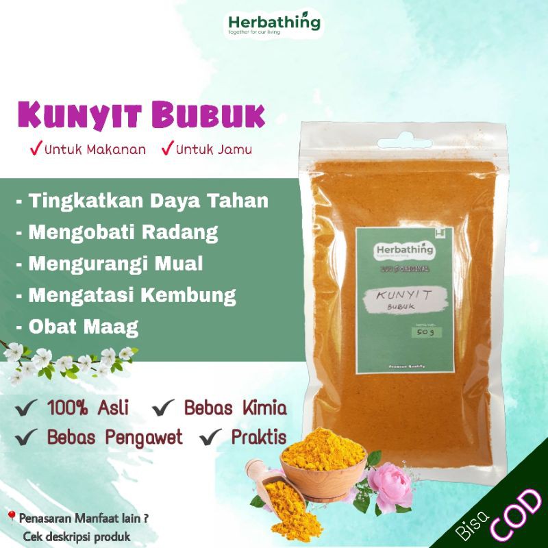 Jual Kunyit Bubuk Murni Bubuk Kunyit Murni Kunyit Bubuk Asli Kunir