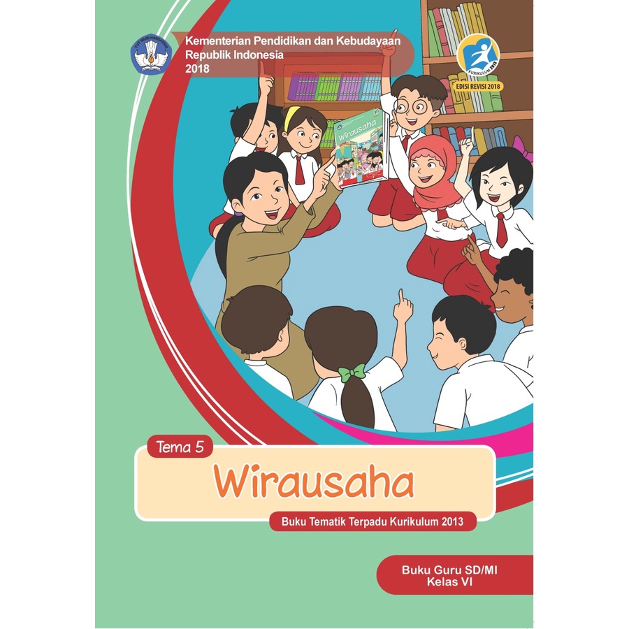 Jual Buku Guru Tema 5 Wirausaha Kelas 6 SD MI Shopee Indonesia