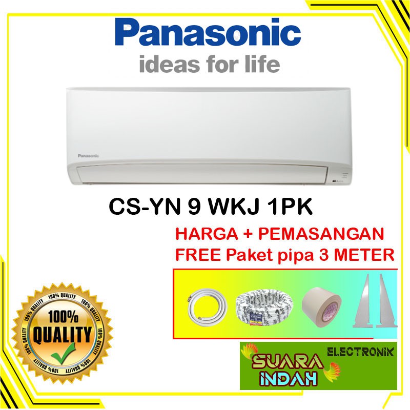 Jual Ac Panasonic Cs Yn Wkj Pk Pasang Shopee Indonesia