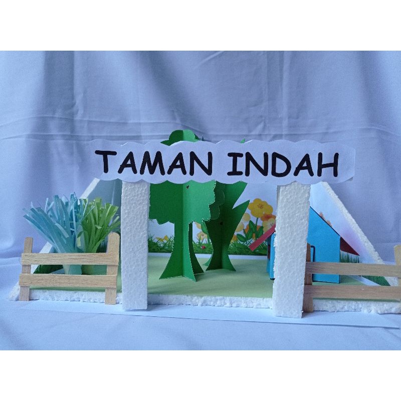 Jual Maket Taman Buatan Dari Kertas Shopee Indonesia