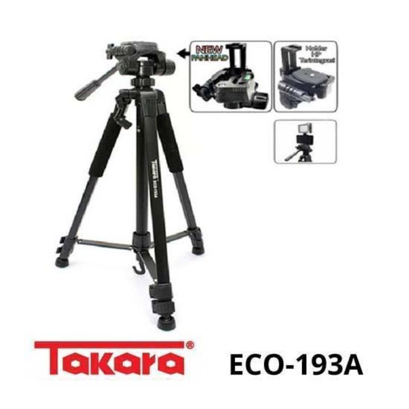 Jual Tripod Takara Eco B New Eco A New Free Tas Dan Holder