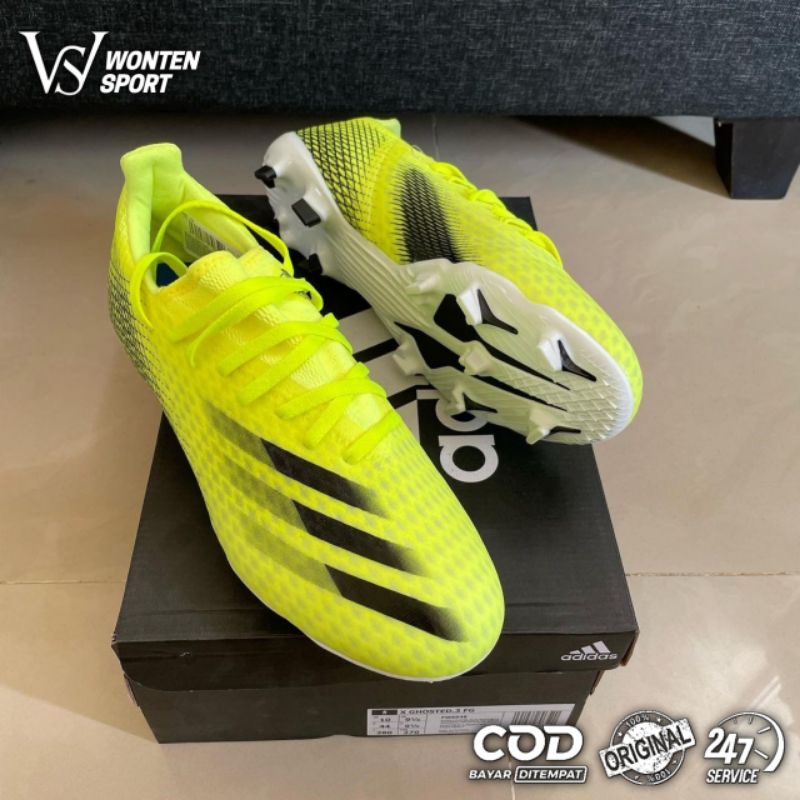 Jual Sepatu Bola Adidas X Ghosted 3 FG Yellow Original Shopee Indonesia