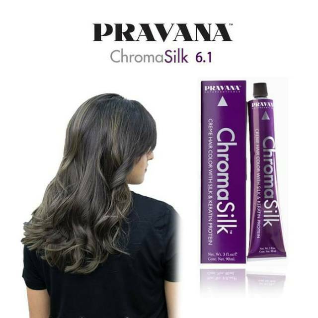 Jual Cat Rambut Pravana Chromasilk Dark Ash Blonde Shopee Indonesia