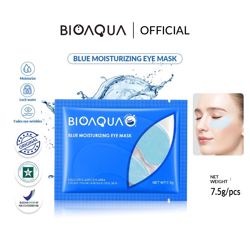 Jual ESCE BIOAQUA SHEET MASK 10X THE EFFECT EYE LIP MASK CHERRY