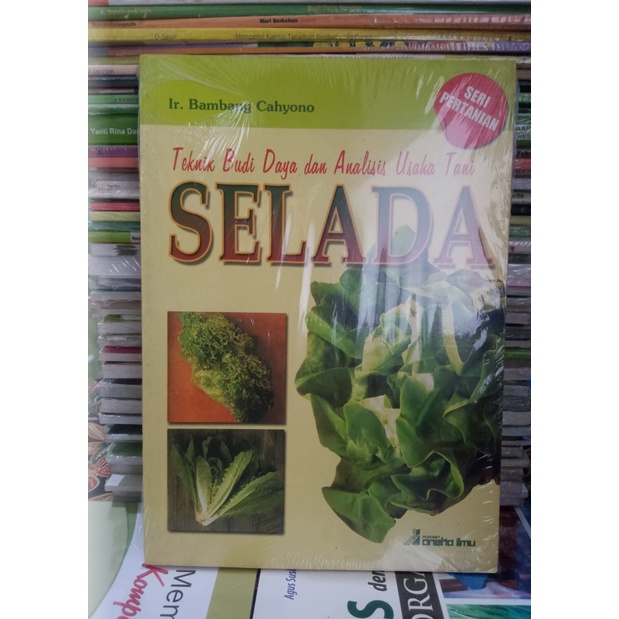 Jual Buku Teknik Budi Daya Dan Analisis Usaha Tani Selada Shopee