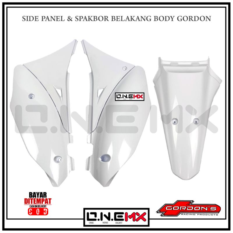 Jual Paket Side Panel Spakbor Belakang Klx Bodi Gordon Cover